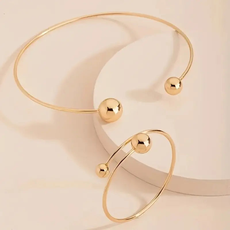 Glow™ | Gold Bracelet Set